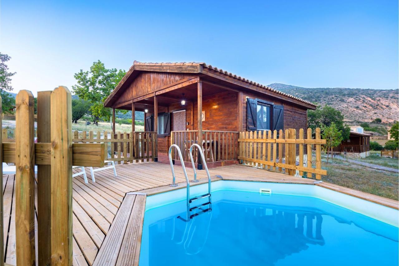 Aldea Los Odres - Cabanas De Madera De 1ª Con Piscina Privada Y Bbq En La Puerta Moratalla  Dış mekan fotoğraf