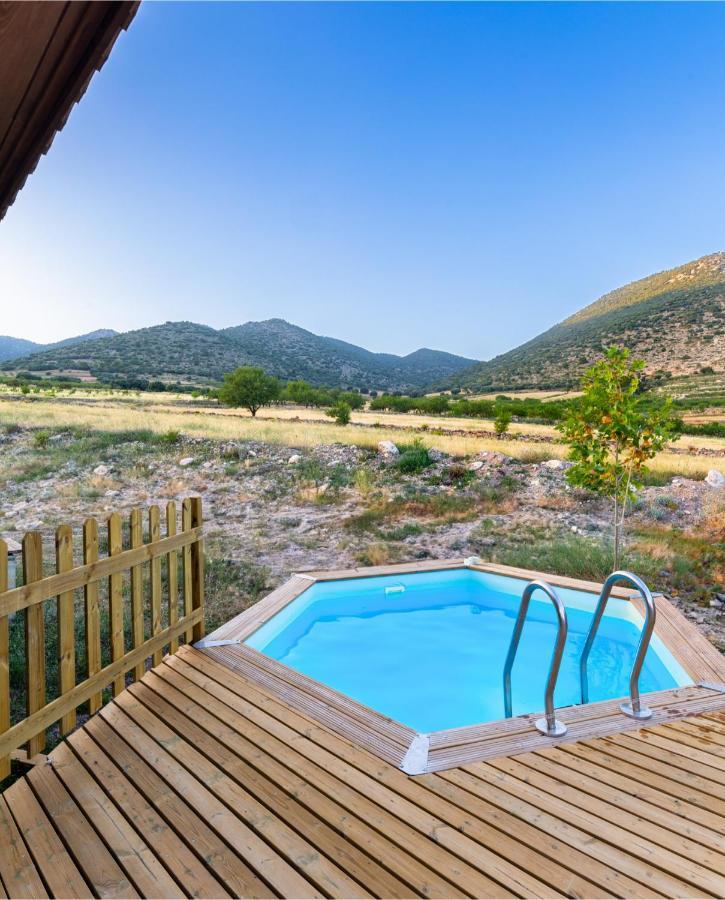 Aldea Los Odres - Cabanas De Madera De 1ª Con Piscina Privada Y Bbq En La Puerta Moratalla  Dış mekan fotoğraf