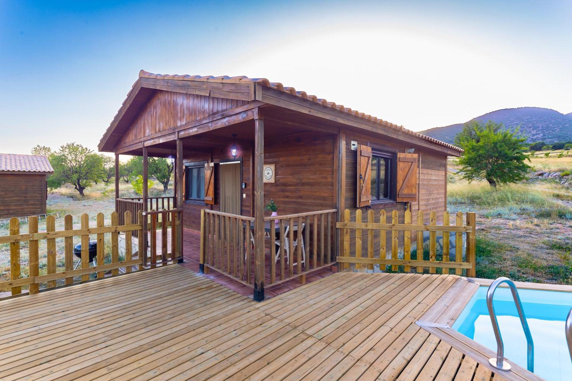 Aldea Los Odres - Cabanas De Madera De 1ª Con Piscina Privada Y Bbq En La Puerta Moratalla  Dış mekan fotoğraf